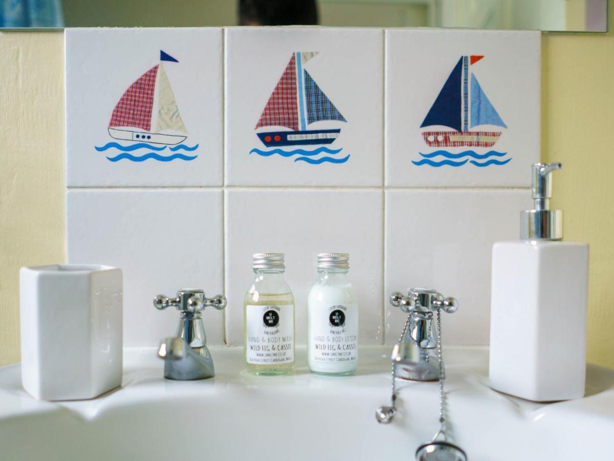 Pass The Keys Modern 2 Bed Flat Overlooking Aberaeron Harbour Ngoại thất bức ảnh